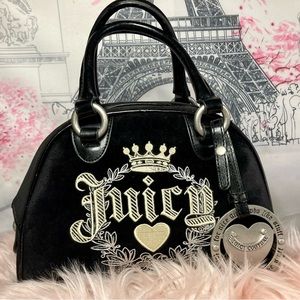 Juicy Couture Black Bowler Bag